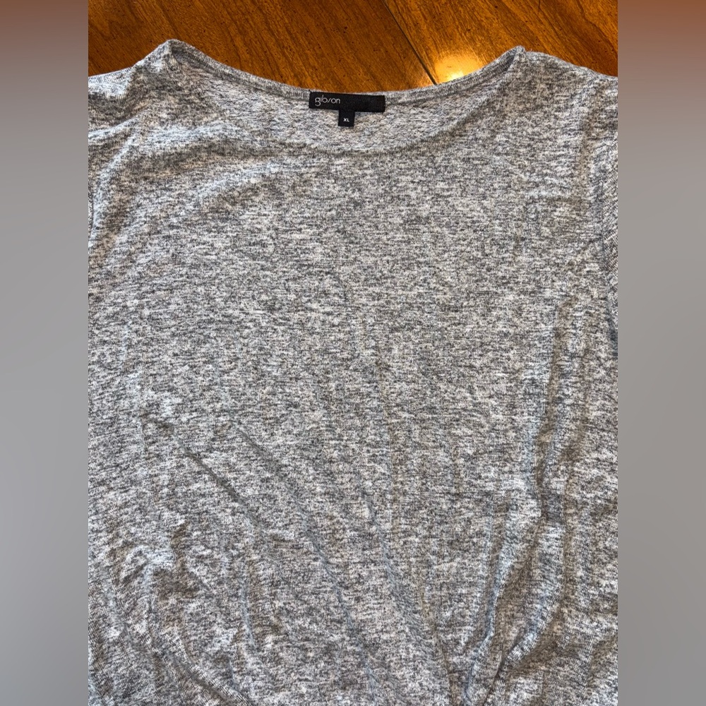 Gibson Cozy Twist Front Pullover Top Size Women’s XL - Picture 5 of 7